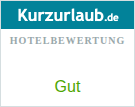 Bewertung der Gäste von Kurzurlaub.de